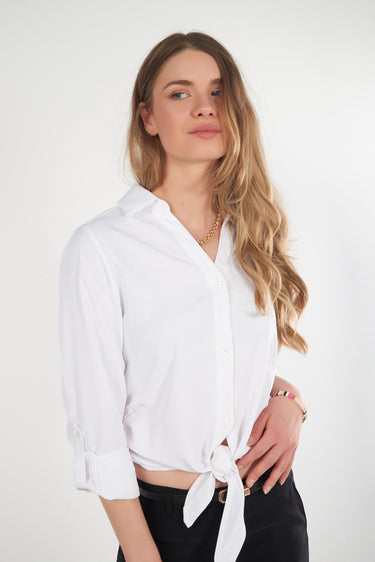 Magasinez la blouse à manches trois-quarts de la nouvelle collection de la Boutique Colori - Shop the three-quarter-sleeve blouse from new collection from Boutique Colori