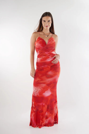 Magasinez la robe élégante à dos ouvert de la nouvelle collection de la Boutique Colori - Shop the elegant dress with open back from new collection from Boutique Colori
