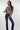 Magasinez le chandail court rayé à col montant de Colori - Shop the striped cropped turtleneck sweater from Colori
