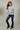 Magasinez le chandail rayé avec col en V de Colori - Shop the striped V-neck from Colori