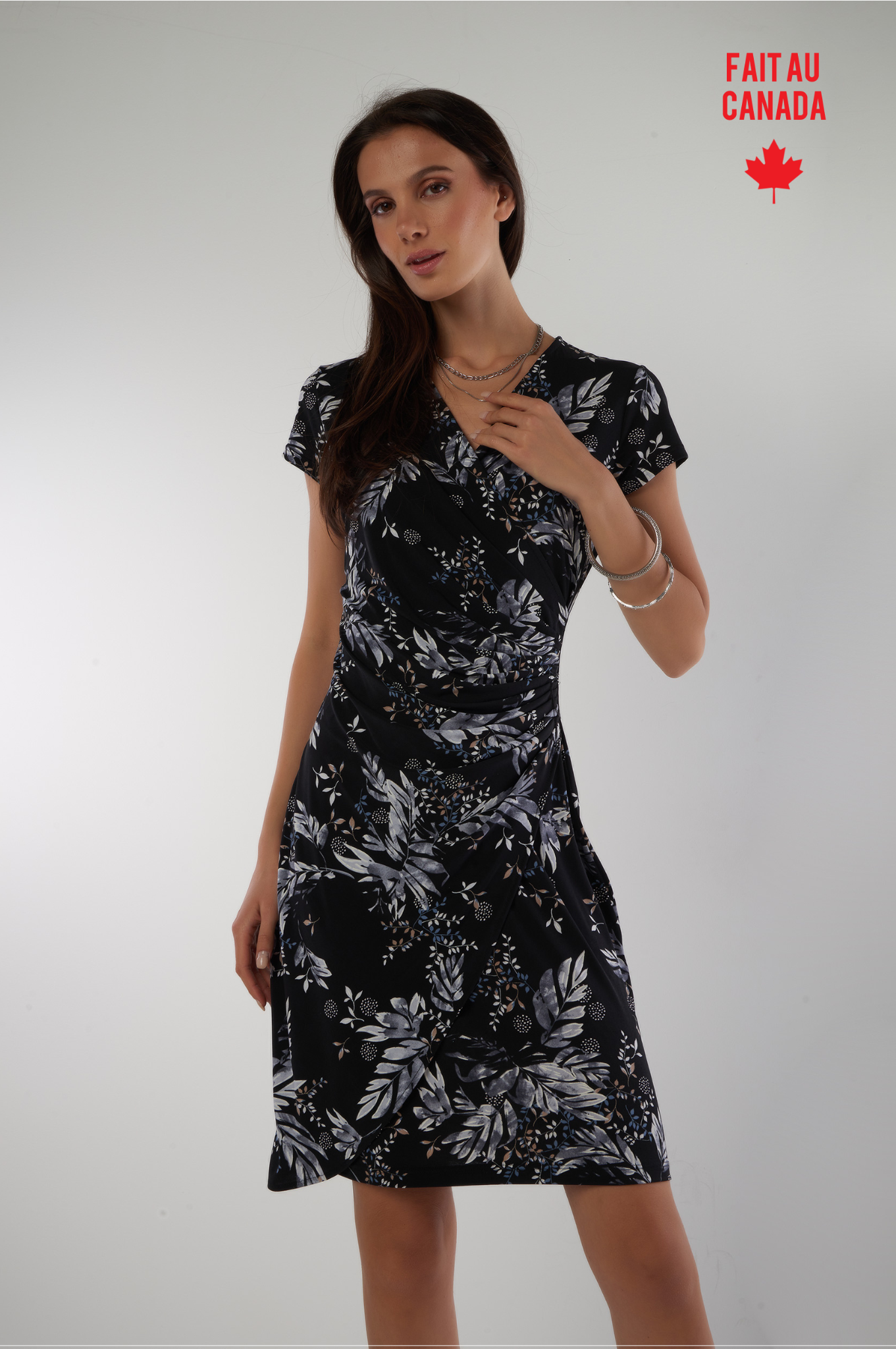 Robe plissée fleurie COLORI CHI-P2 – Colori - Main Image