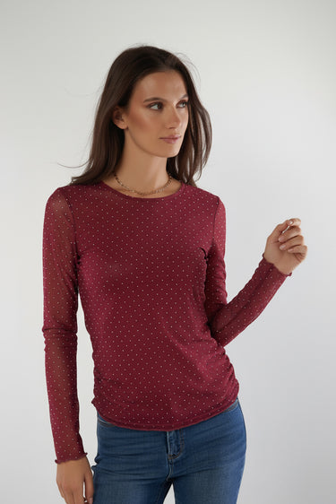 Magasinez le chandail avec pierres de Colori - Shop the sweater with rhinestones from Colori