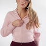 Magasinez le cardigan doux à glissière de la nouvelle collection de la Boutique Colori - Shop the soft cardigan with zip from new collection from Boutique Colori