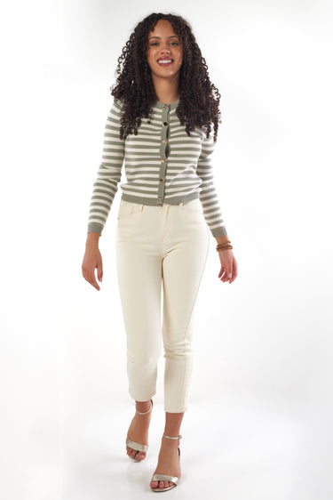 Magasinez le cardigan rayé de la nouvelle collection de la Boutique Colori - Shop the striped cardigan from new collection from Boutique Colori