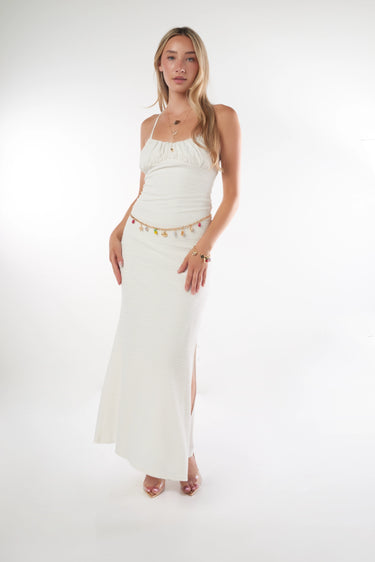 Magasinez la ceinture chaîne avec pendentifs de la nouvelle collection de la Boutique Colori  - Shop the charm chain belt from new collection from Boutique Colori