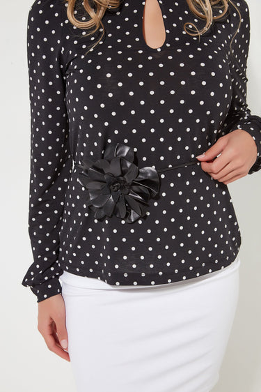 Magasinez la ceinture décorative en forme de fleur colori - Shop the decorative flower shape belt 
