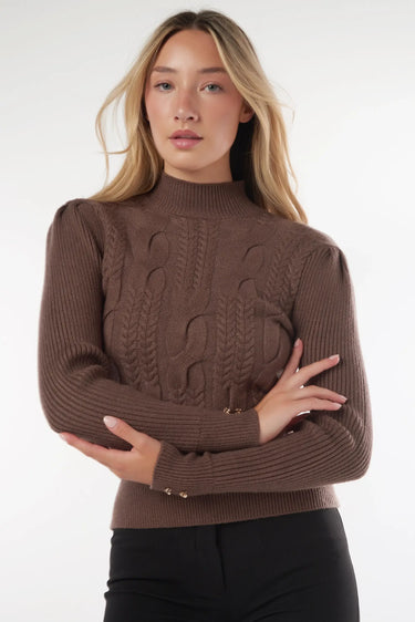 Magasinez le chandail torsadé de la nouvelle collection de la Boutique Colori - Shop the cable-knit sweater from new collection from Boutique Colori