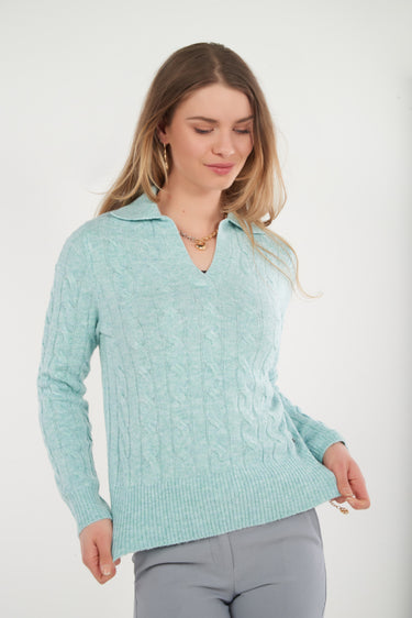 Magasinez le chandail torsadé de la nouvelle collection de la Boutique Colori - Shop the cable-knit sweater from new collection from Boutique Colori