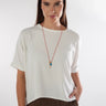 Magasinez le haut ample à manches courtes de la nouvelle collection de la Boutique Colori - Shop the oversized short-sleeved top from new collection from Boutique Colori