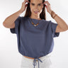 Magasinez le haut ample à manches courtes de la nouvelle collection de la Boutique Colori - Shop the oversized short-sleeved top from new collection from Boutique Colori