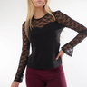 Magasinez le haut en dentelle à manches longues de la nouvelle collection de la Boutique Colori - Shop the long-sleeved lace top from new collection from Boutique Colori