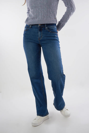 Magasinez le jean à jambe large de la nouvelle collection de la Boutique Colori - Shop the wide-leg jeans from new collection from Boutique Colori