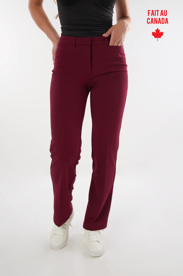 Magasinez le pantalon à jambe droit de la nouvelle collection de la Boutique Colori - Shop the straight-leg pants from new collection from Boutique Colori