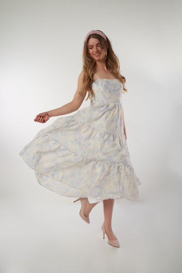 Magasinez la robe longue florale de la nouvelle collection de la Boutique Colori - Shop the floral long dress from new collection from Boutique Colori