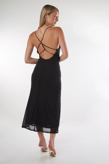 Magasinez la robe à pois de la nouvelle collection de la Boutique Colori - Shop the polka dot dress from new collection from Boutique Colori