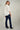 Magasinez la blouse col en V et manches trois-quarts de Colori - Shop the V-neck and three-quarter sleeves blouse from Colori
