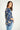 Satin floral blouse - ARIS-29 - (R-B9)