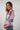 Magasinez la blouse imprimée à manches trois-quarts de Colori - Shop the printed three-quarter sleeve blouse from Colori