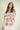Magasinez la blouse imprimée à manches trois-quarts de Colori - Shop the printed blouse with three-quarter sleeves from Colori