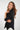 Magasinez la blouse col en V et manches trois-quarts de Colori - Shop the V-neck and three-quarter sleeves blouse from Colori
