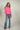 Magasinez la blouse unie à manches trois-quarts de Colori - Shop the solid-colored blouse with three-quarter sleeves from Colori