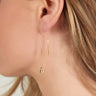 Magasinez les boucles d’oreilles dorées de Colori - Shop gold design earrings from Colori