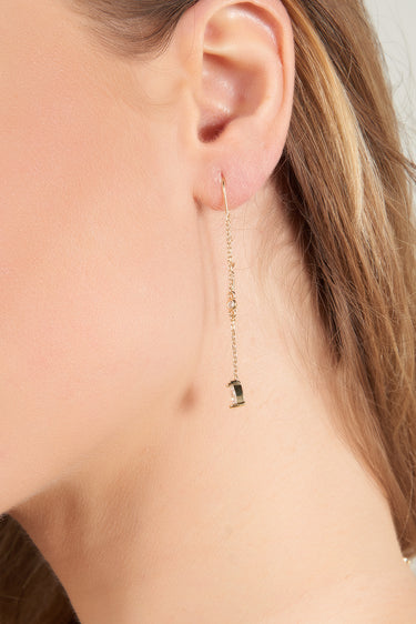 Magasinez les boucles d’oreilles dorées de Colori - Shop gold design earrings from Colori