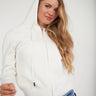 Magasinez le cardigan torsadé avec capuchon de Colori - Shop the cable knit hoodie cardigan from Colori