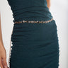 Magasinez la ceinture avec pierres carrées de Colori - Shop the belt with square stones from Colori