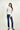 Magasinez le chandail court rayé à col montant de Colori - Shop the striped cropped turtleneck sweater from Colori