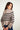 Magasinez le chandail court rayé à col montant de Colori - Shop the striped cropped turtleneck sweater from Colori