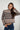 Magasinez le chandail court rayé à col montant de Colori - Shop the striped cropped turtleneck sweater from Colori