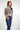 Magasinez le chandail court rayé à col montant de Colori - Shop the striped cropped turtleneck sweater from Colori
