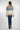 Magasinez le chandail rayé à col montant de Colori - Shop the striped turtleneck sweater from Colori