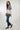 Magasinez le chandail rayé à col montant de Colori - Shop the striped turtleneck sweater from Colori