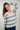 Magasinez le chandail rayé avec col en V de Colori - Shop the striped V-neck from Colori