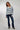 Magasinez le chandail rayé avec col en V de Colori - Shop the striped V-neck from Colori