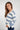 Magasinez le chandail rayé avec col en V de Colori - Shop the striped V-neck from Colori