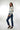 Magasinez le chandail rayé court à col montant de Colori - Shop the short striped turtleneck sweater from Colori