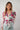 Magasinez le haut court fleuri en chiffon de Colori - Shop the floral chiffon crop top from Colori