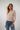 Magasinez le haut rayé à manches trois-quarts de Colori - Shop the striped three-quarter sleeve top from Colori