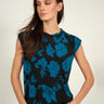 Magasinez le haut transparent fleuri de Colori - Shop the sheer floral top from Colori