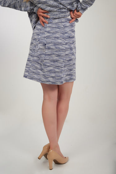 Magasinez la jupe bouclée de Colori - Shop the tweed skirt from Colori