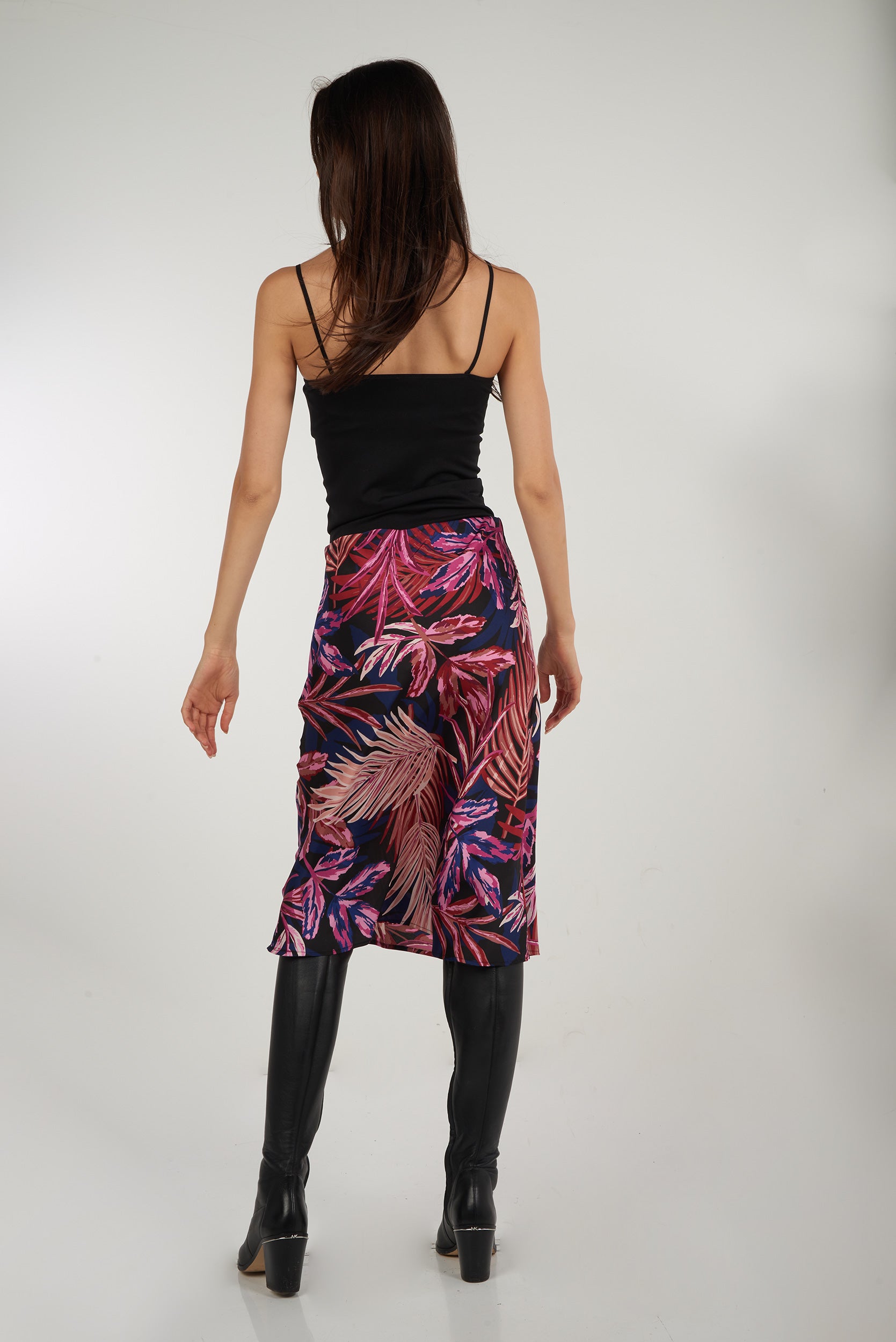 Robe à motifs floraux Gudrun Sjoden manches longues lyocell taille S Robe à motifs floraux Gudrun Sjoden manches longues lyocell taille S