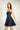 Jacquard dress with lace-up back - QD5776B - (E-B4) - FINAL SALE