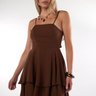 Magasinez la robe courte à volants de la nouvelle collection de la Boutique Colori - Shop the short ruffle dress from new collection from Boutique Colori