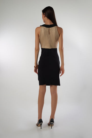 Magasinez la robe mini avec haut brillant de Colori - Shop the shiny top mini dress from Colori