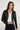 Magasinez la veste ouverte en faux cuir de Colori - Shop the open faux leather jacket from Colori